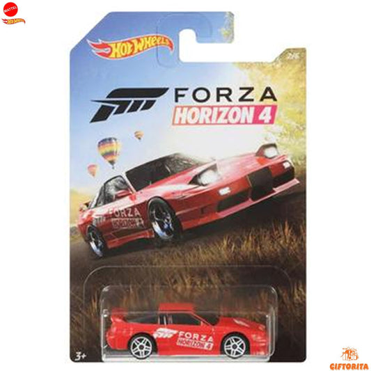 Hot Wheels Regular Nissan 2 – 96 Nissan 180SX Type X ( Forza Horizon 4)- 2/6 – Red