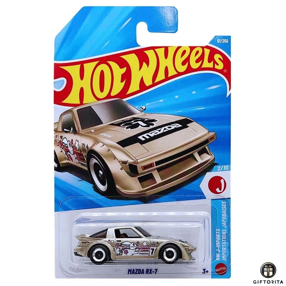 Hot Wheels Regular - Mazda RX-7 - 2/10 & 61/250 - Rose Gold