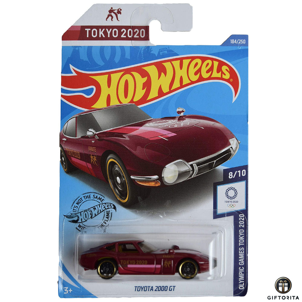 Hot Wheels Regular - Toyota 2000 GT - 8/10 & 184/250 - Red