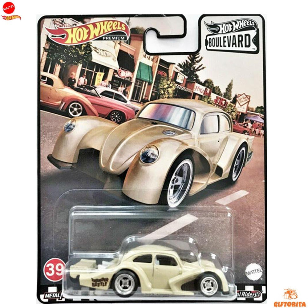 Hot Wheels Premium Single 4 – VOLKSWAGEN KAFER RACER BOULEVARD CREEM COLOUR 39