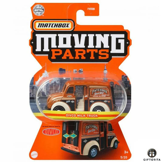 Matchbox Moving Parts P00118 – Divco Milk Truck