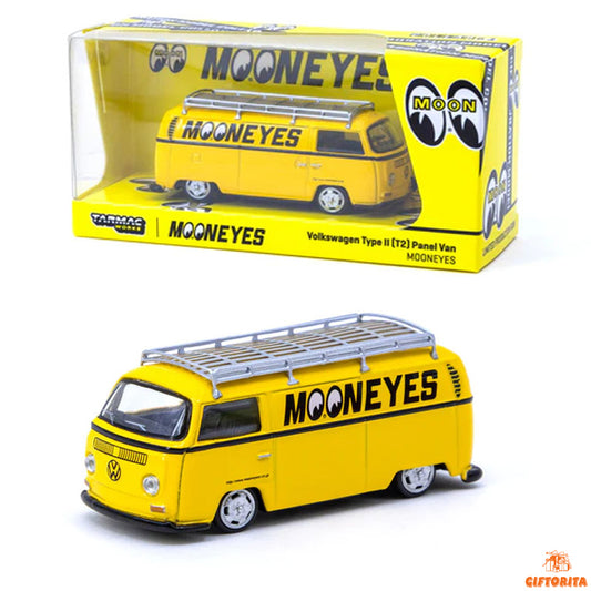 TARMAC (P00068) – Mooneyes – Volkswagen Type ii (t2) Panel Van – Yellow