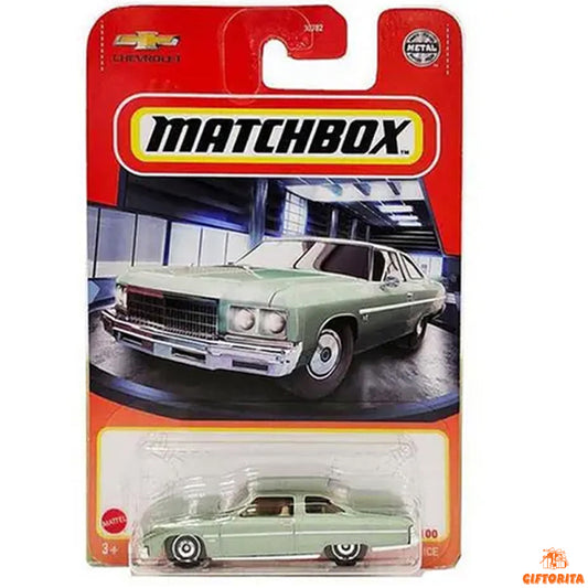 Matchbox Regular Card 2  (P00015)  – 1975 Chevy Caprice -86/100