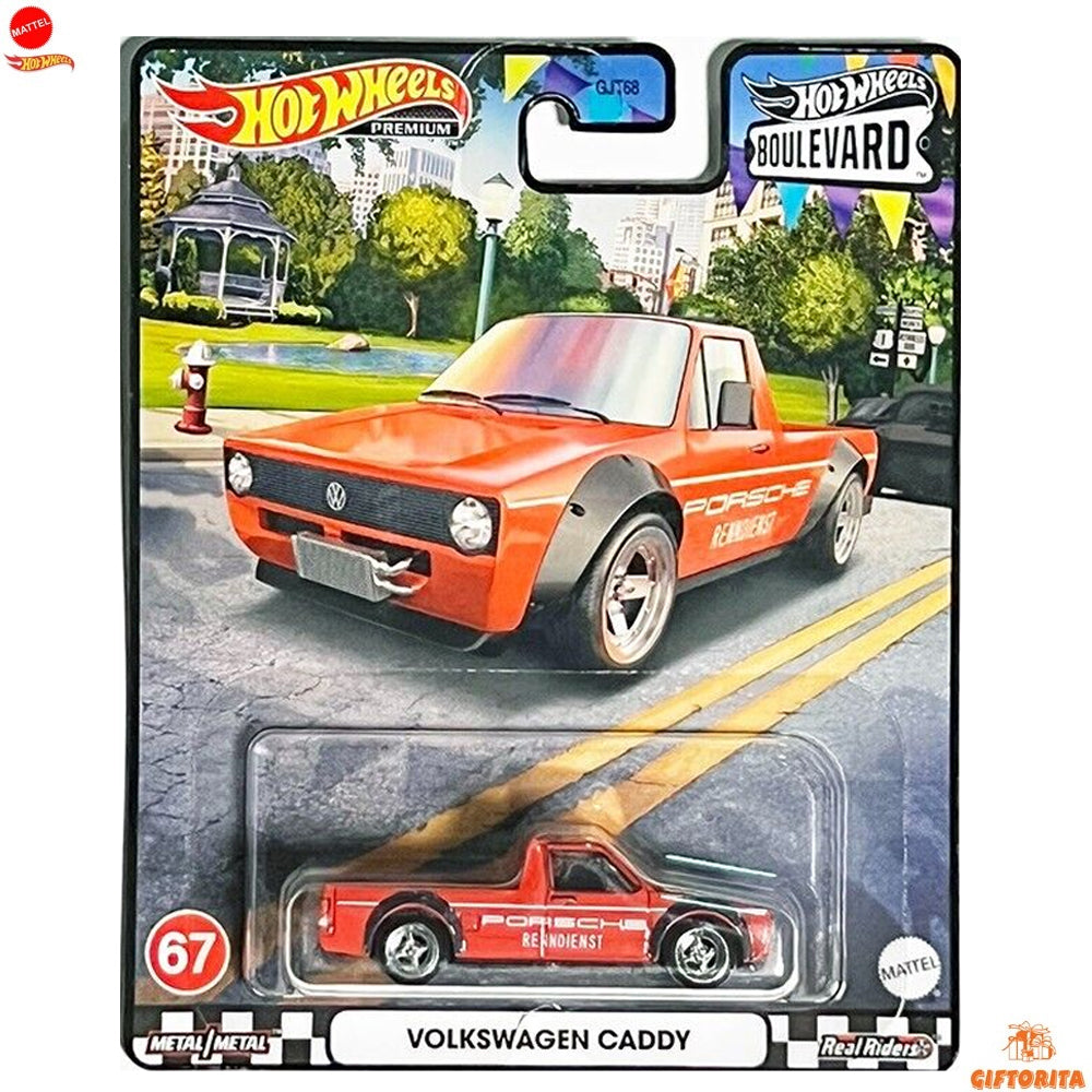 Hot Wheels Premium Single 4 – Volkswagen Candy – Boulevard # 67 – Red