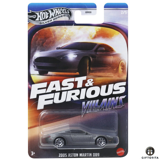 Hot Wheels Regular - F&F - 2005 Aston Martin DB9 - 2/5 - Silver