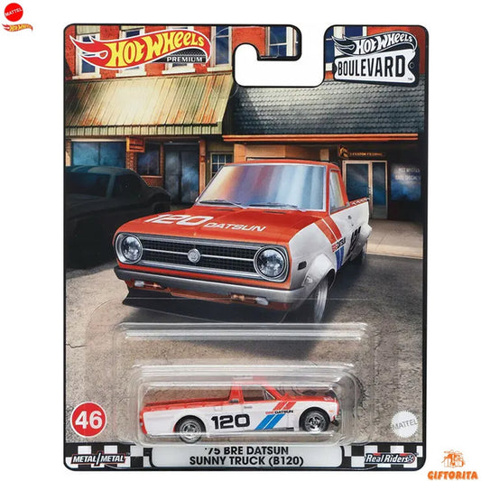 Hot Wheels Premium Single 1 – Boulevard 46 – 75 Bre Datsun Sunny Truck (B120)