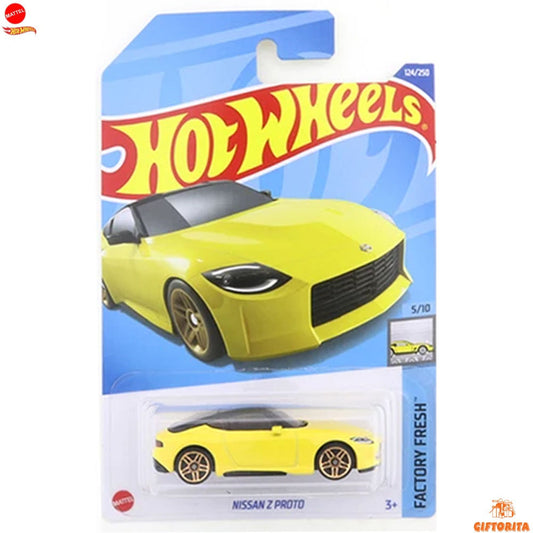 Hot Wheels Regular Nissan 2 – Nissan Z Proto – 5/10 & 124/250 – Yellow