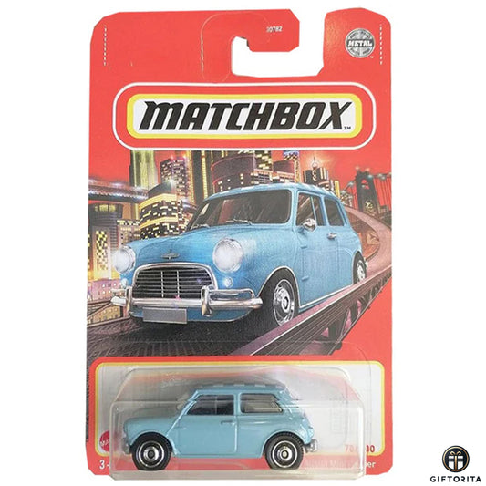 Matchbox Regular Card 1  (P00015)  – 1964 Austin Mini Cooper – 70/100