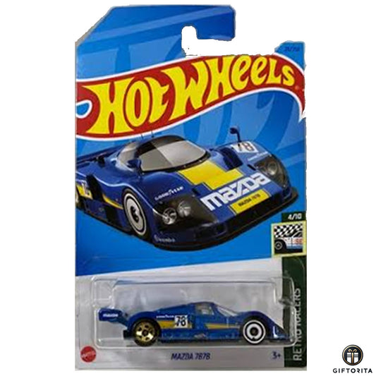 Hot Wheels Regular Mazda - Mazda 7878 - 4/10 & 28/250 - Blue