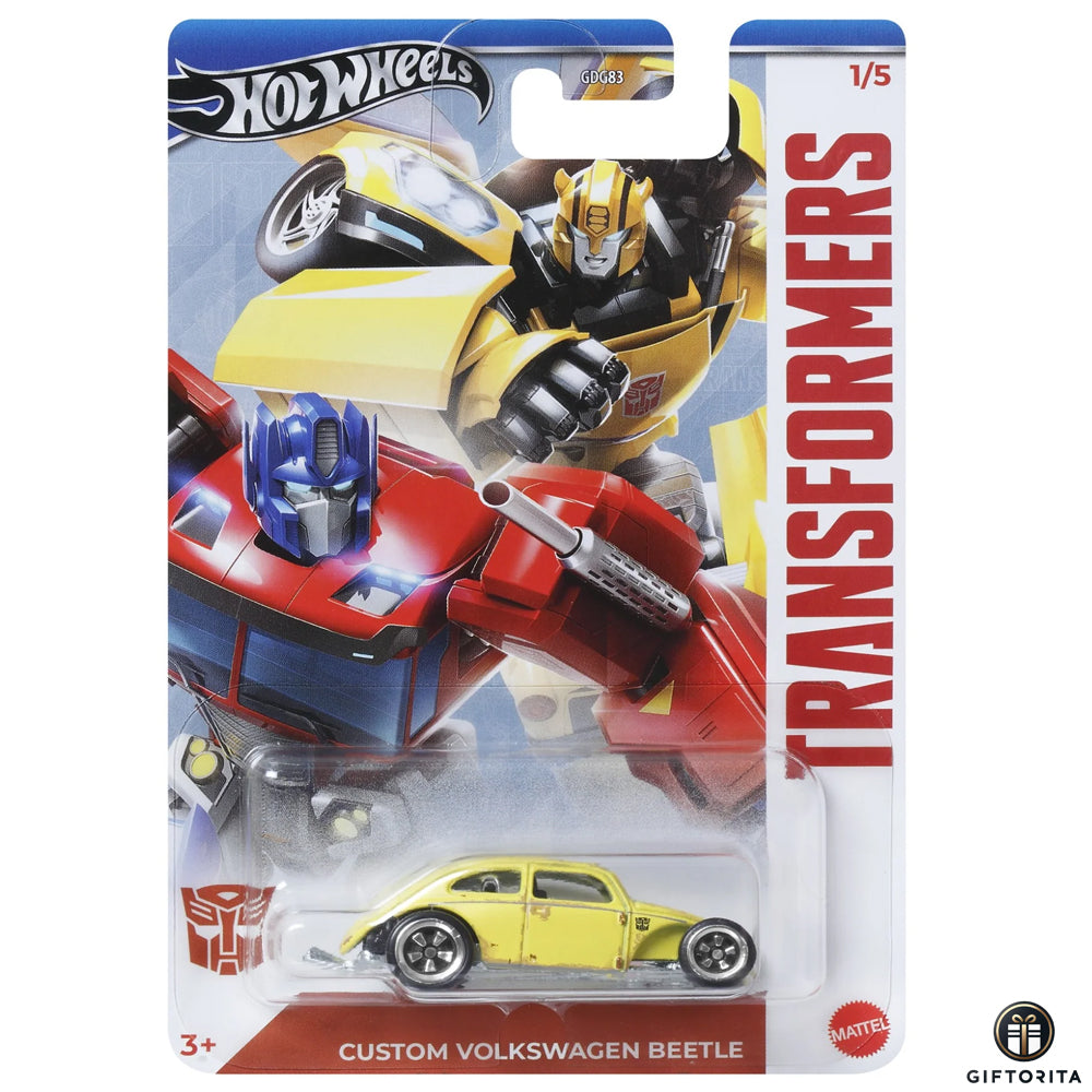 Hot Wheels Regular # Transformers - Custom Volkswagen Beetle  - 1/5
