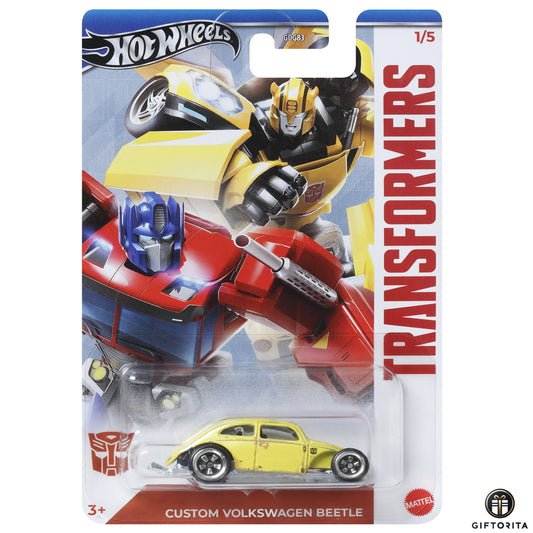 Hot Wheels Regular # Transformers - Custom Volkswagen Beetle  - 1/5
