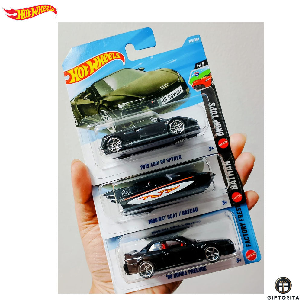 Hot Wheels Regular Short Card Set Of 3 Car # B