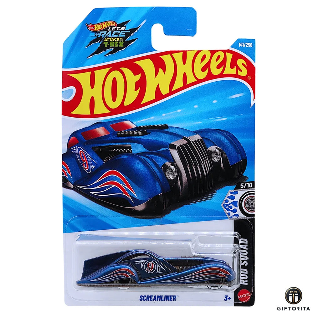 Hot Wheels Regular -Screamliner - 5/10& 141/250- Blue