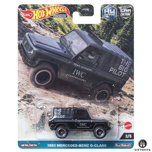 Hot Wheels Regular Single – Car Culture – HW Off Road – 1993 Mercedes-Benz G-Class – 3/5