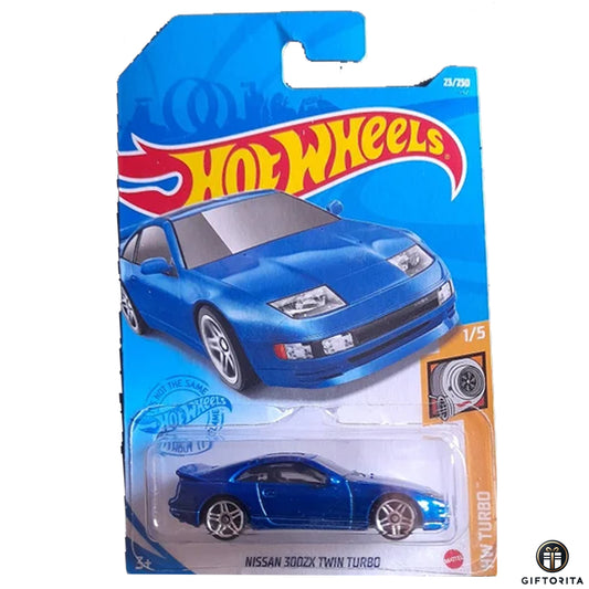 Hot Wheels Regular Nissan - Nissan 300ZX Twin Turbo - 1/5 & 23/250 - Blue