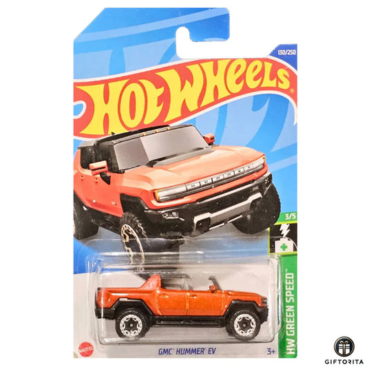 Hot Wheels Regular GMC – GMC Hummer EV – 3/5 & 130/250 – Orange