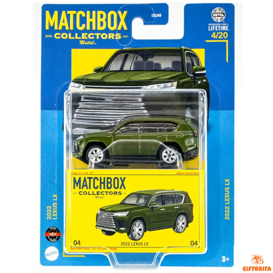 Matchbox Premium Collectors P00017 -2022 Lexus LX – 4/20 – Nori Green