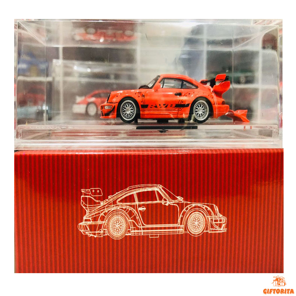 CM MODEL 1:64 Dei Cast (P00064) – RWB PORSCHE (964) – RED