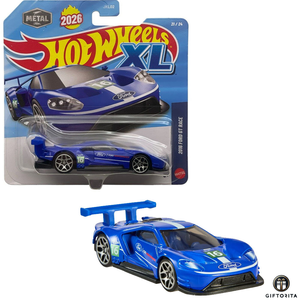 Hot Wheels XL (P01709) - 2016 Ford GT Race - 21/24 - Blue