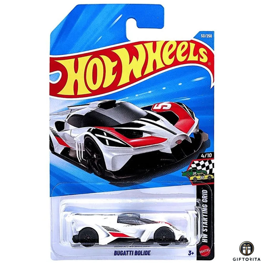 Hot Wheels Regular - Bugatti Bolide - 4/10 & 50/250 - White