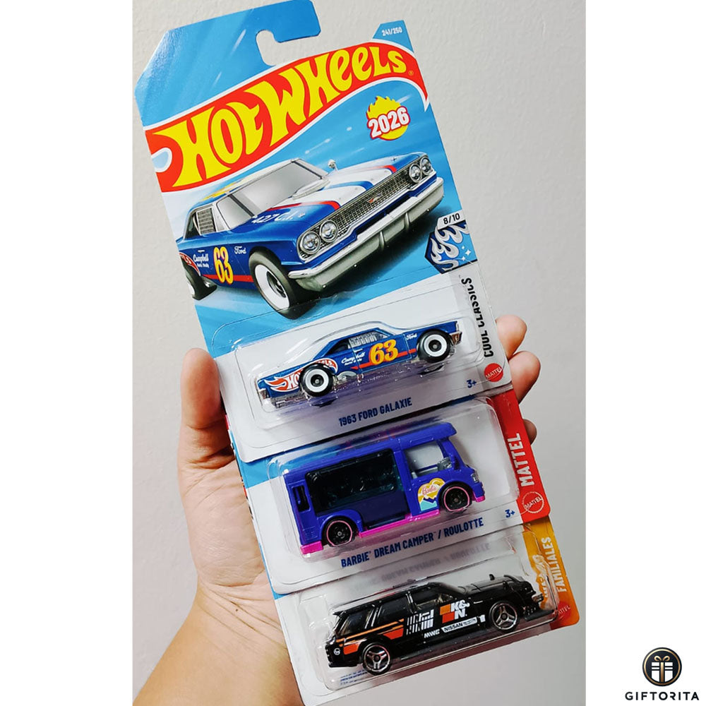 Hot Wheels Mainline Set of 3 Cars # B