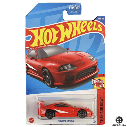 Hot Wheels Regular Toyota - Toyota Supra - 5/10 & 220/250 - Red