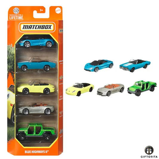 Matchbox 5 Pack (P00019) -Blue Highways II
