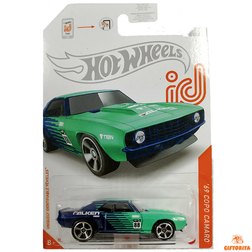 Hot Wheels ID CAR (P00347) – 69 Copo Camaro