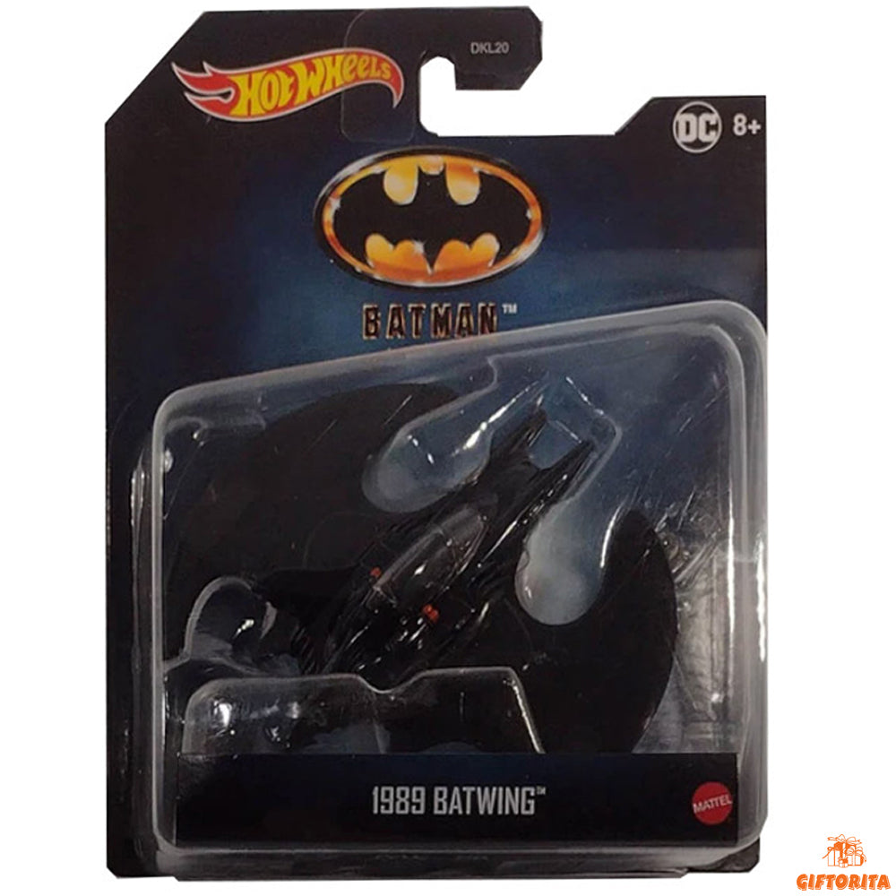 Hot Wheels Batman 1:50 Scale Diecast (P01208) – BATMAN – 1989 BATWING