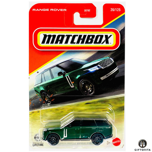 Matchbox Regular Card 2 (P00015) - 2024 Rang Rover PHEV - 26/125 - Green