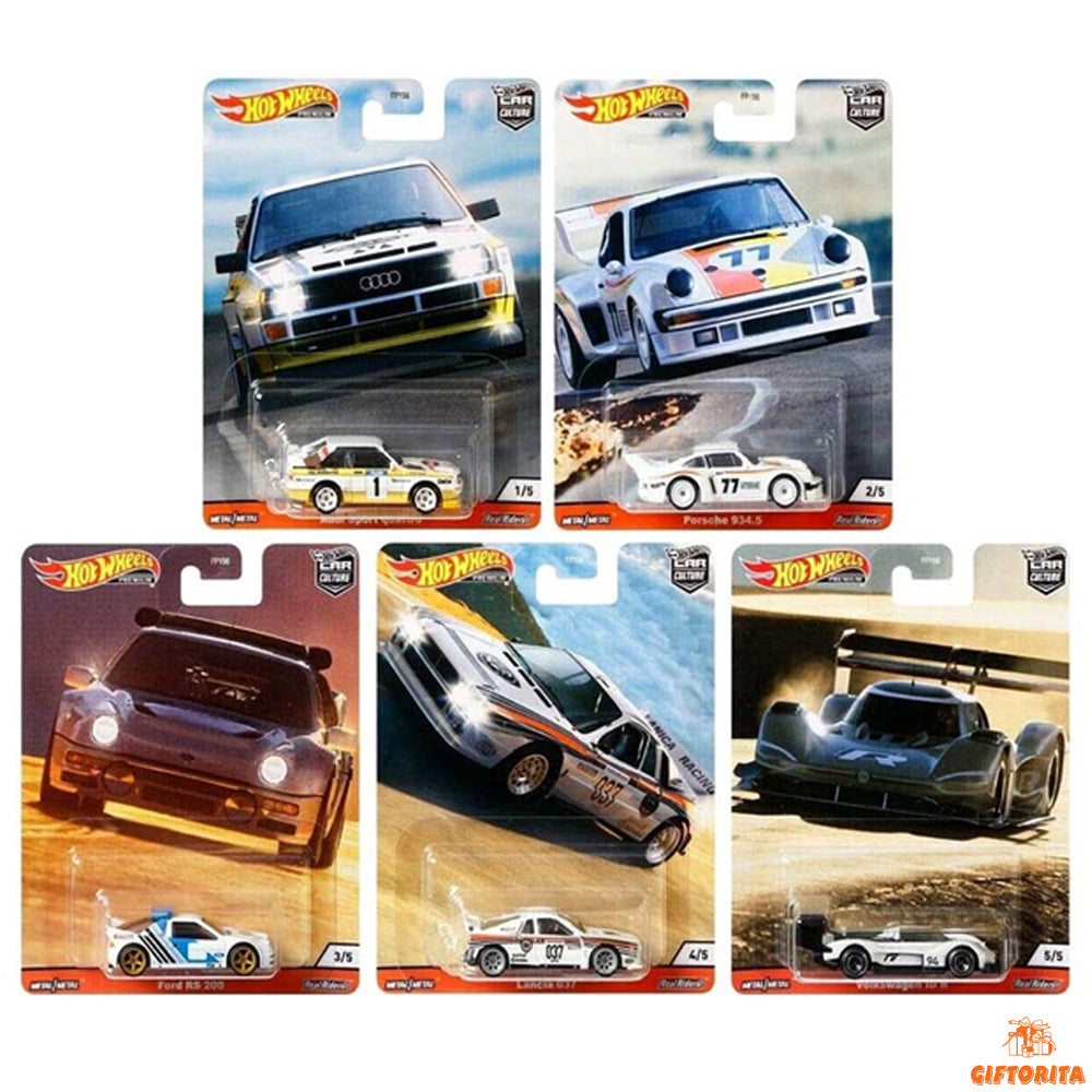 Hot Wheels Premium (P01187) – Hot Wheels Premium 2020 Car Culture Thrill Climbers Set of 5