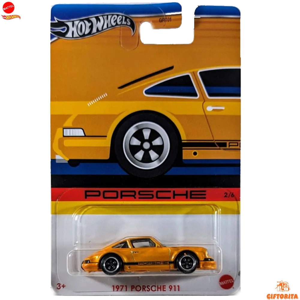 Hot Wheels Regular Porsche - 1971 Porsche 911 – 2/6 – Orange