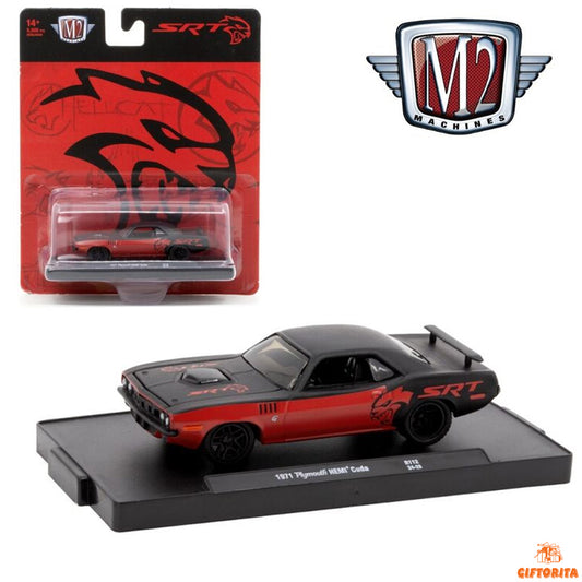 M2 Machines 1:64 Die Cast (P00074) – SRT – 1971 Plymouth Hemi Cuda