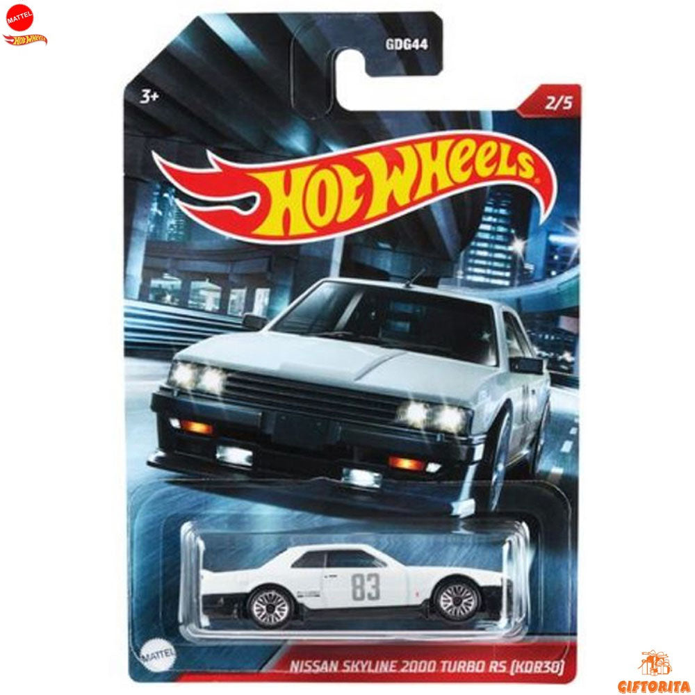 Hot Wheels Regular Nissan 2 – Nissan Skyline 2000 Turbo RS (KDR30) – 2/5 - White