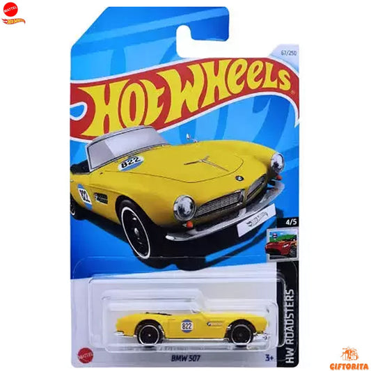 Hot Wheels Regular  BMW - BMW 507 – 4/5 & 67/250 – Yellow