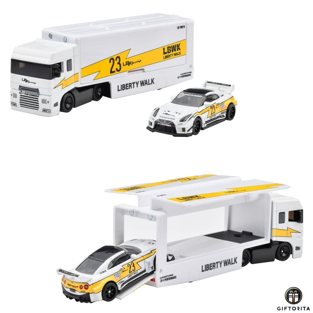 Hot Wheels Premium 1:64 Team Transport (P00086) - 2023 V Case Assortment (56,57,58)