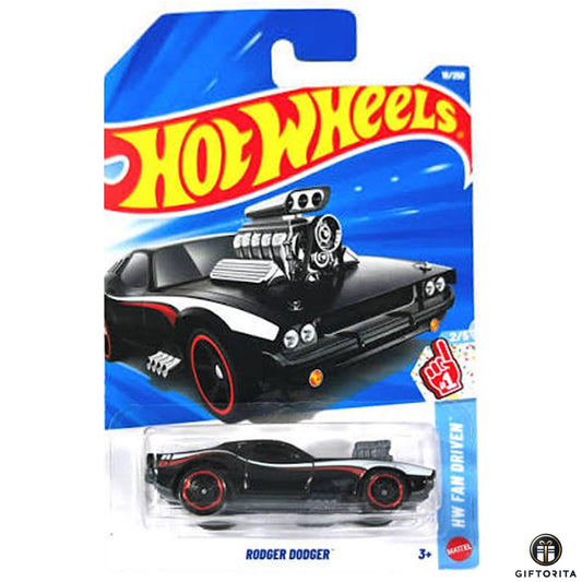 Hot Wheels Regular - Rodger Dodger - 2/5 & 19/250 - Black