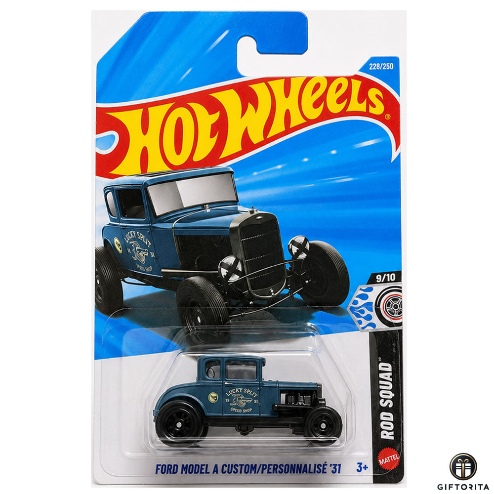 Hot Wheels Regular - Ford Model A Custom/Personnalise 31 (TH) - 9/10 & 229/250 - Gray