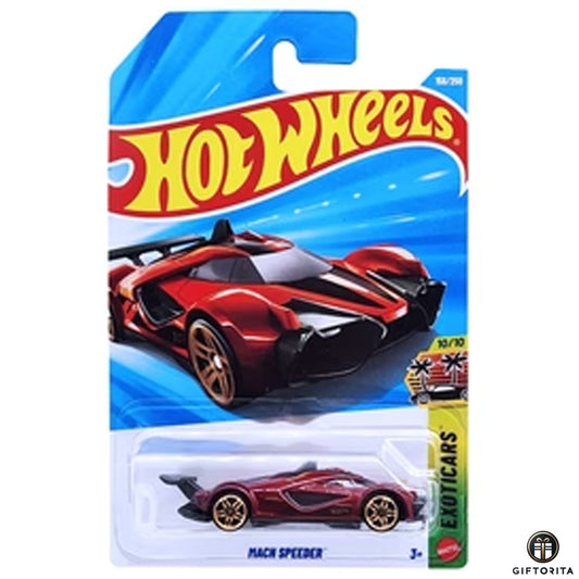 Hot Wheels Regular - Mach Speeder - 10/10 & 158/250 - Red