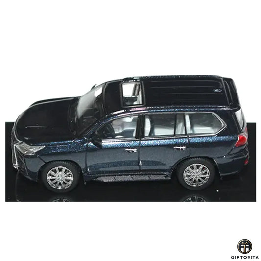 HIKASI 1:64 Die Cast (P00053) – Lexus LX570 – Blue