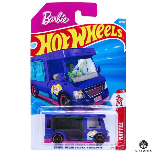 Hot Wheels Regular - Barbie Dream Camper / Roultte - 1/5 & 21/250 - Purple