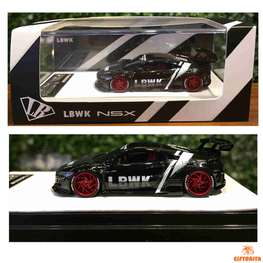 Timothy & Pierre 1:64 Die Cast (P00091) – TP LB-Works Honda NSX – Black