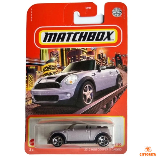 Matchbox Regular Card 1  (P00015) – 2010 Mini Coopers Cabrio – 52/100