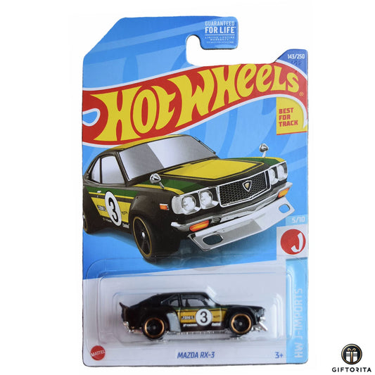 Hot Wheels Regular - Mazda RX-3 - 5/10 & 143/250 - Green
