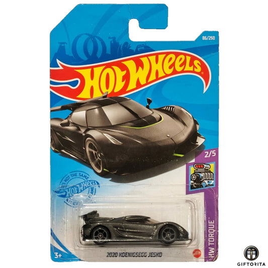 Hot Wheels Regular - 2020 Koenigsegg Jesko - 2/5 & 86/250 - Gray