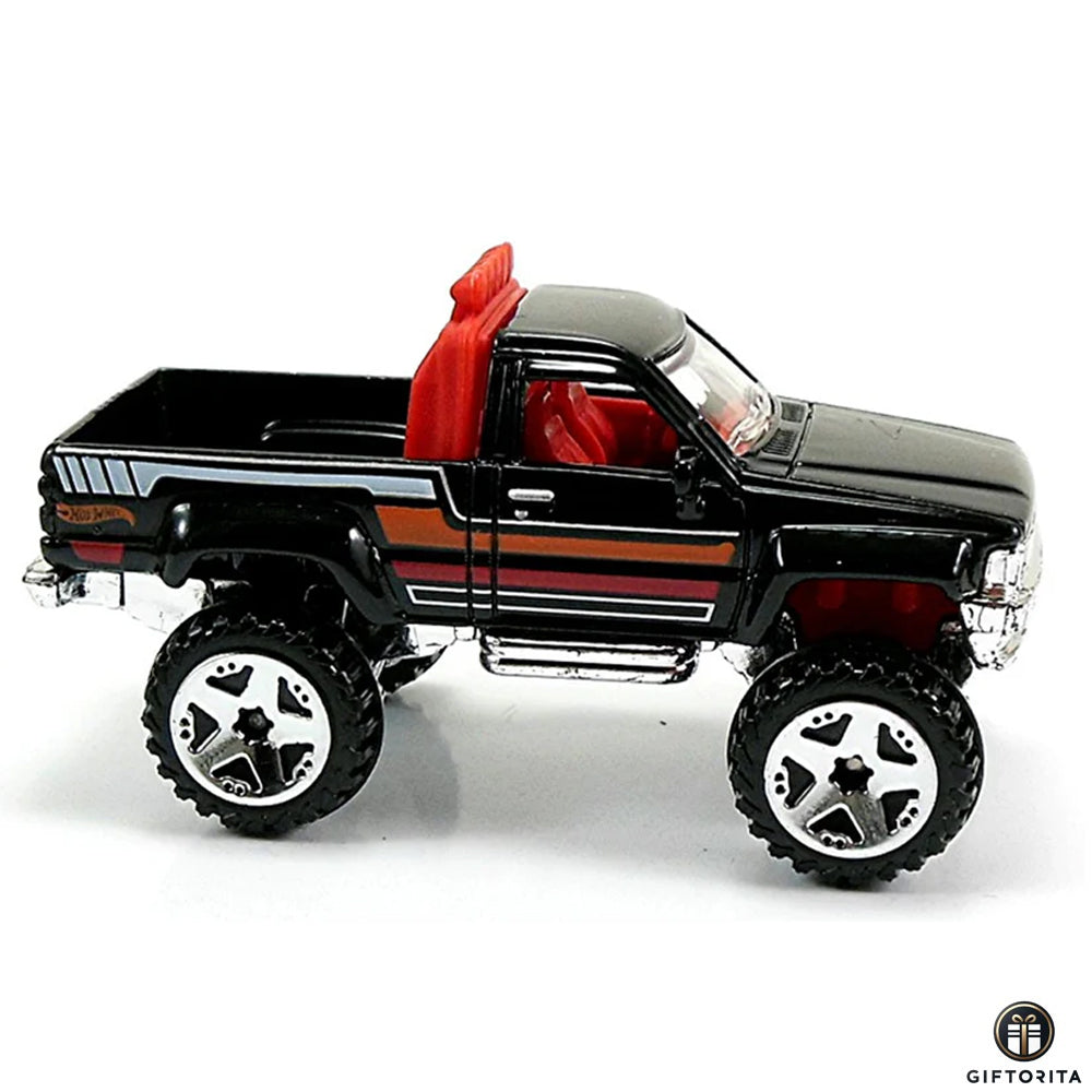 Hot Wheels Regular (LOOSE) P01211 – 1987 Toyota Pickup Truck – Black (CARD AVAILABLE)