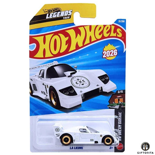 Hot Wheels Regular - LA LIEBRE - 2/5 & 31/250 - White