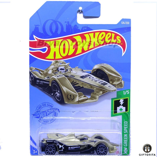 Hot Wheels Regular - Formula E Gen 2 Car - 1/5 & 126/250 - Gold
