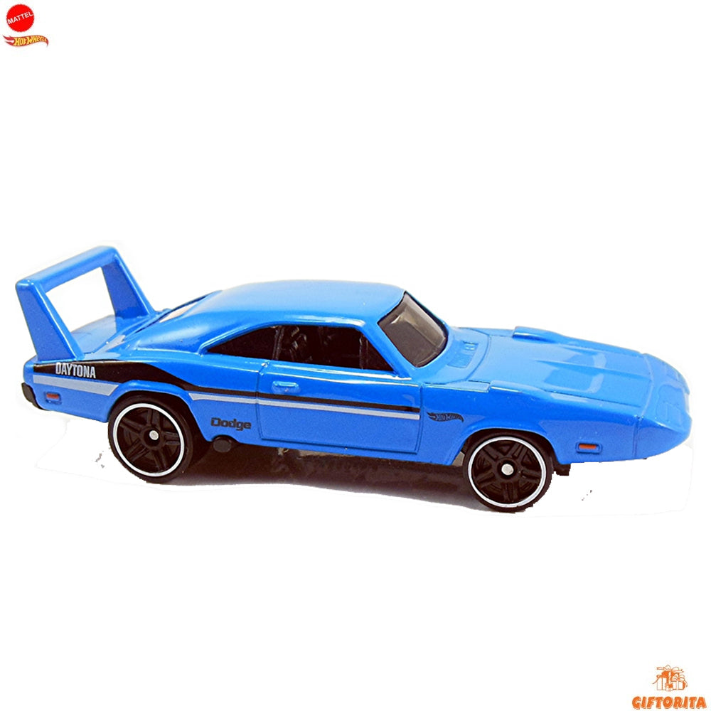 Hot Wheels Regular (LOOSE) P01211 – 69 Dodge Charger Daytona – Blue (CARD NOT AVAILABLE)