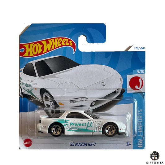 Hot Wheels Regular Short Card – 95 Mazda RX-7 – 9/10 & 170/250